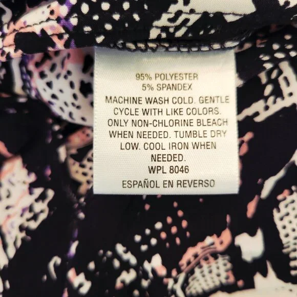 Fierce & Flirty: Thalia Sodi Snake Print Twist-Front Midi Dress – XXS - Picture 7 of 9